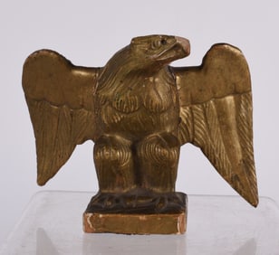 Carved And Painted Eagle