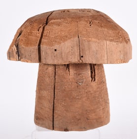 Wood Carved Mushroom