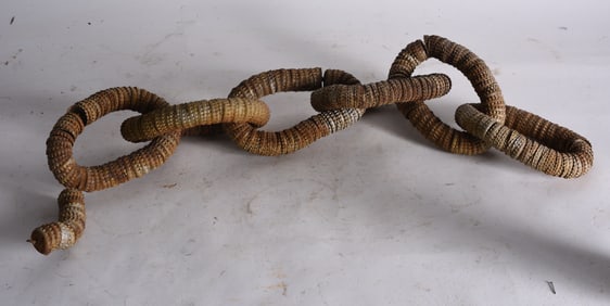 Bottle Cap Folk Art Chain