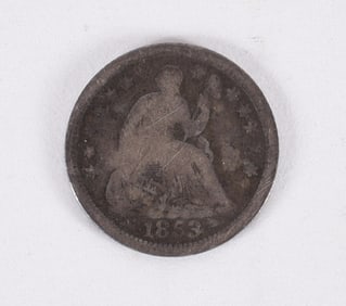 1853 Half Dime