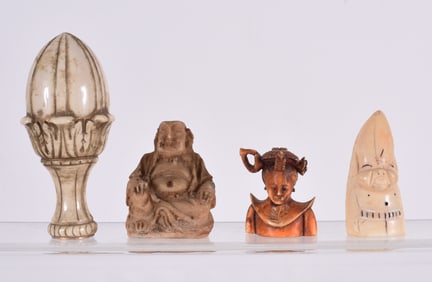 Bone Carved and other Material