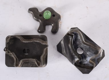 Tin Cookie Cutter Lot (3)