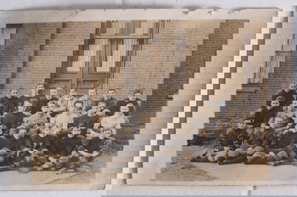 Post Card of Virginia Football Team