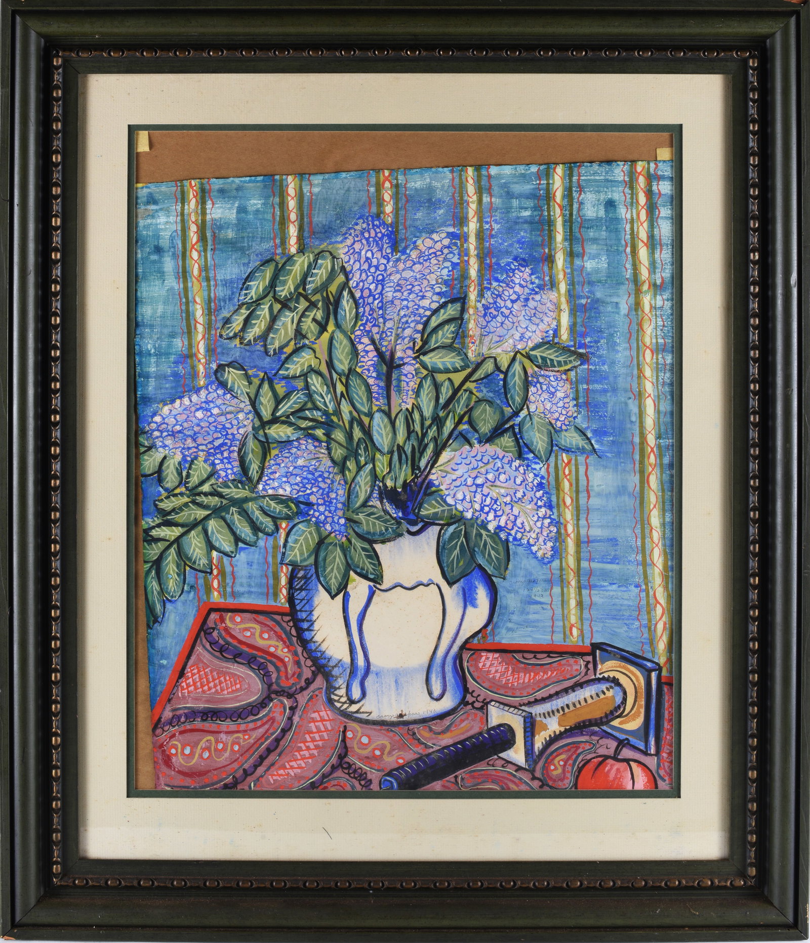 Signed and Dated 1943 Painting (1 of 2)