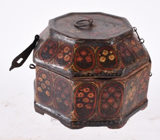 Painted Scandinavian Box