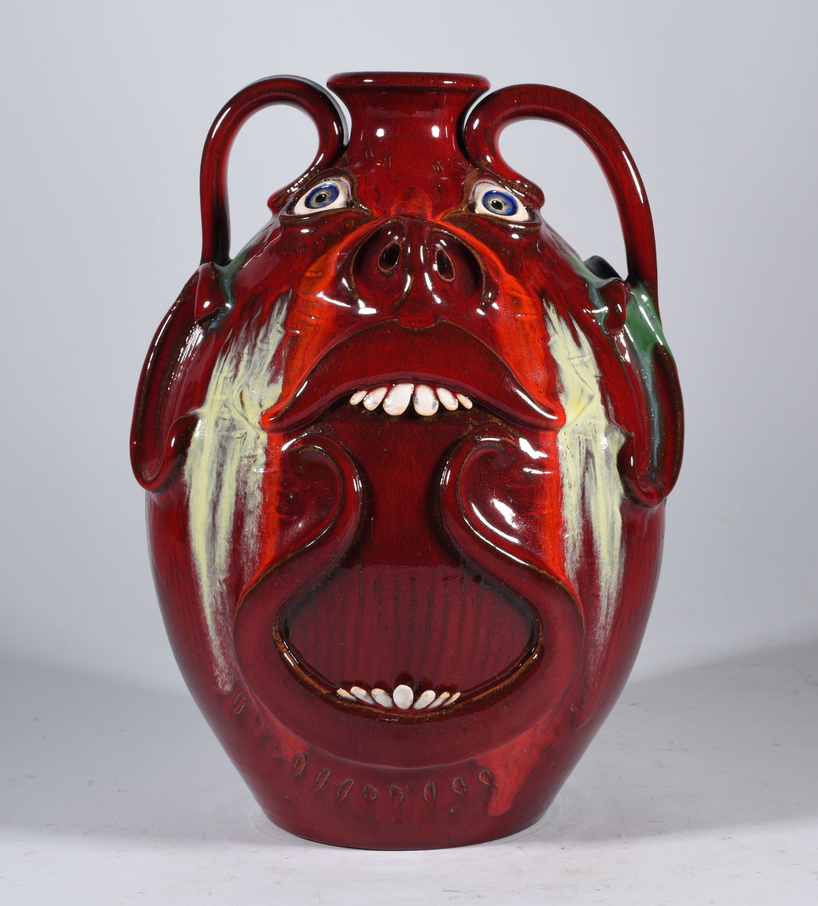 Roger Corn Red Face Jug (1 of 6)