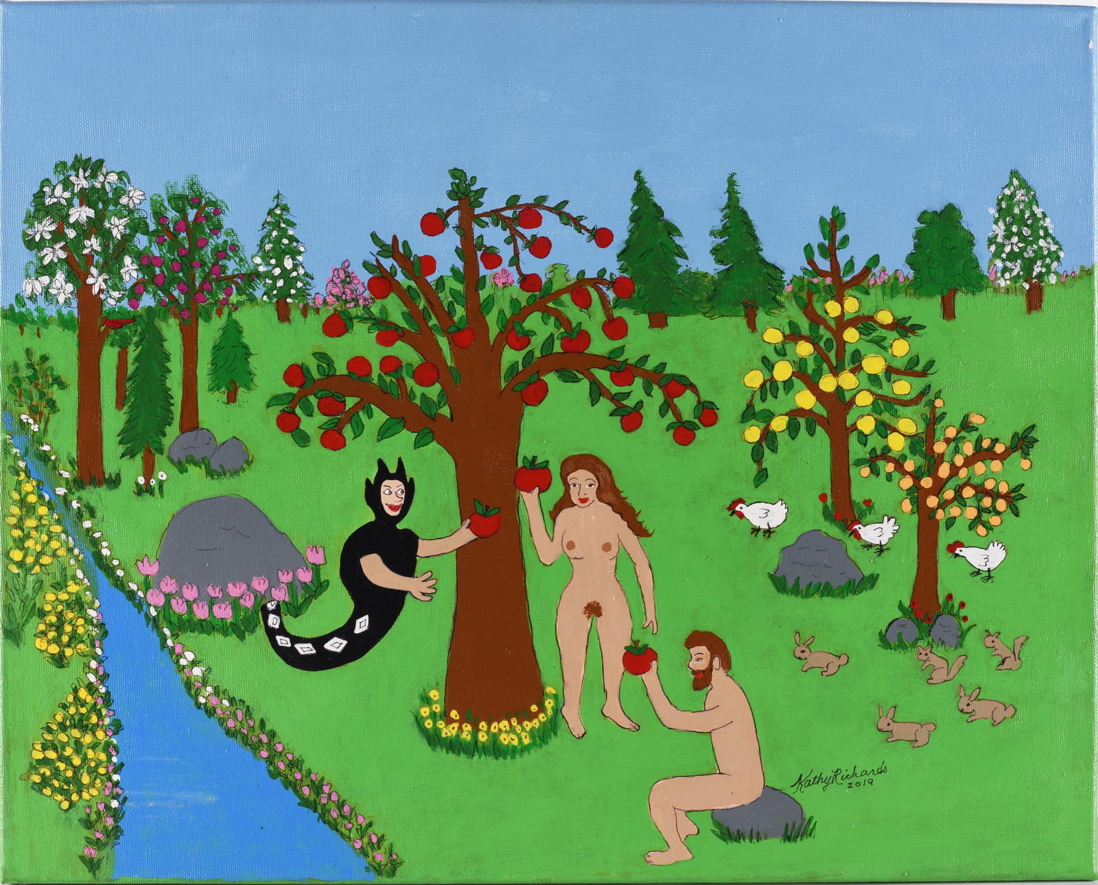 Kathy Richards Painting (1 of 3)