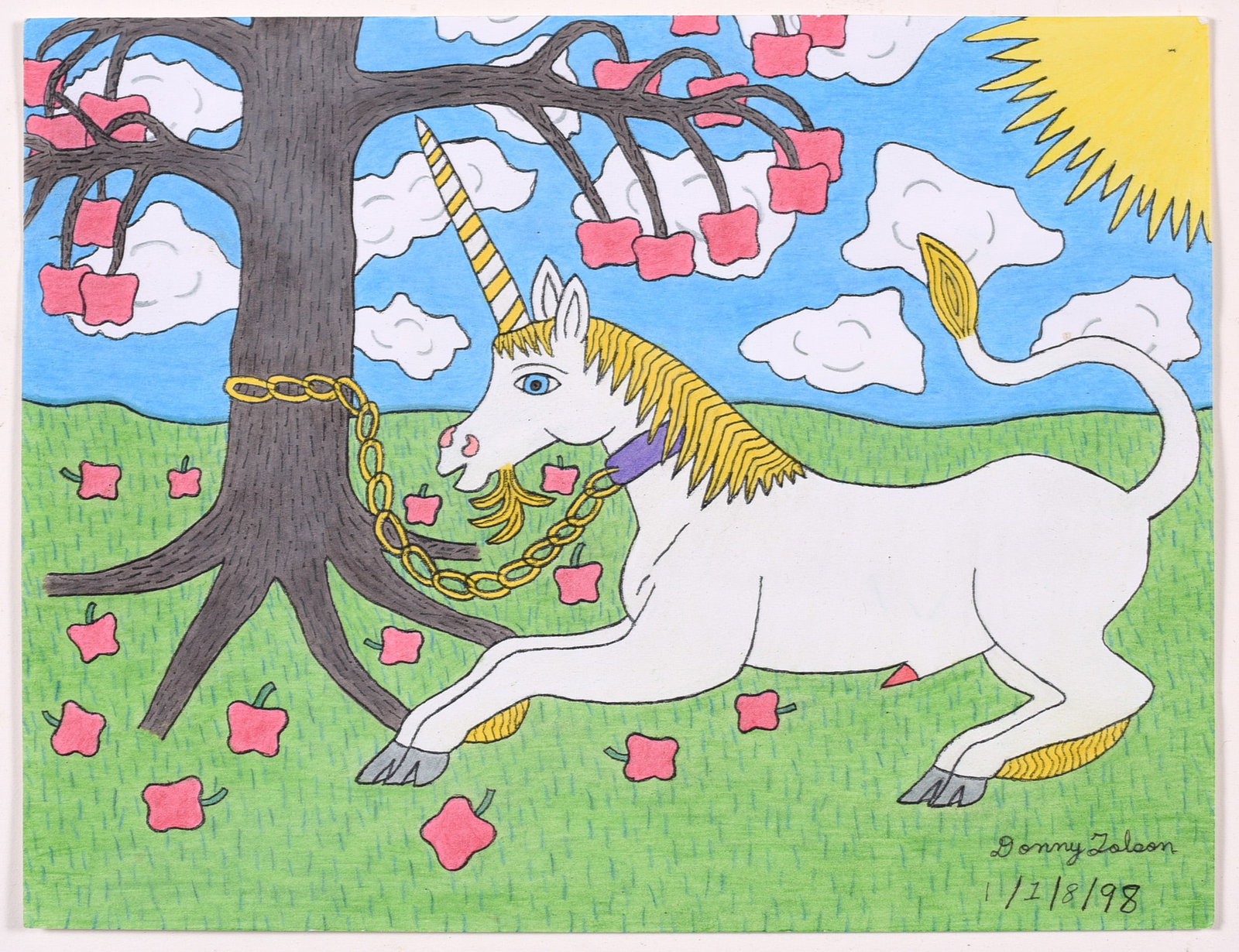 Donny Tolson Mixed Media on Paper (1 of 2)