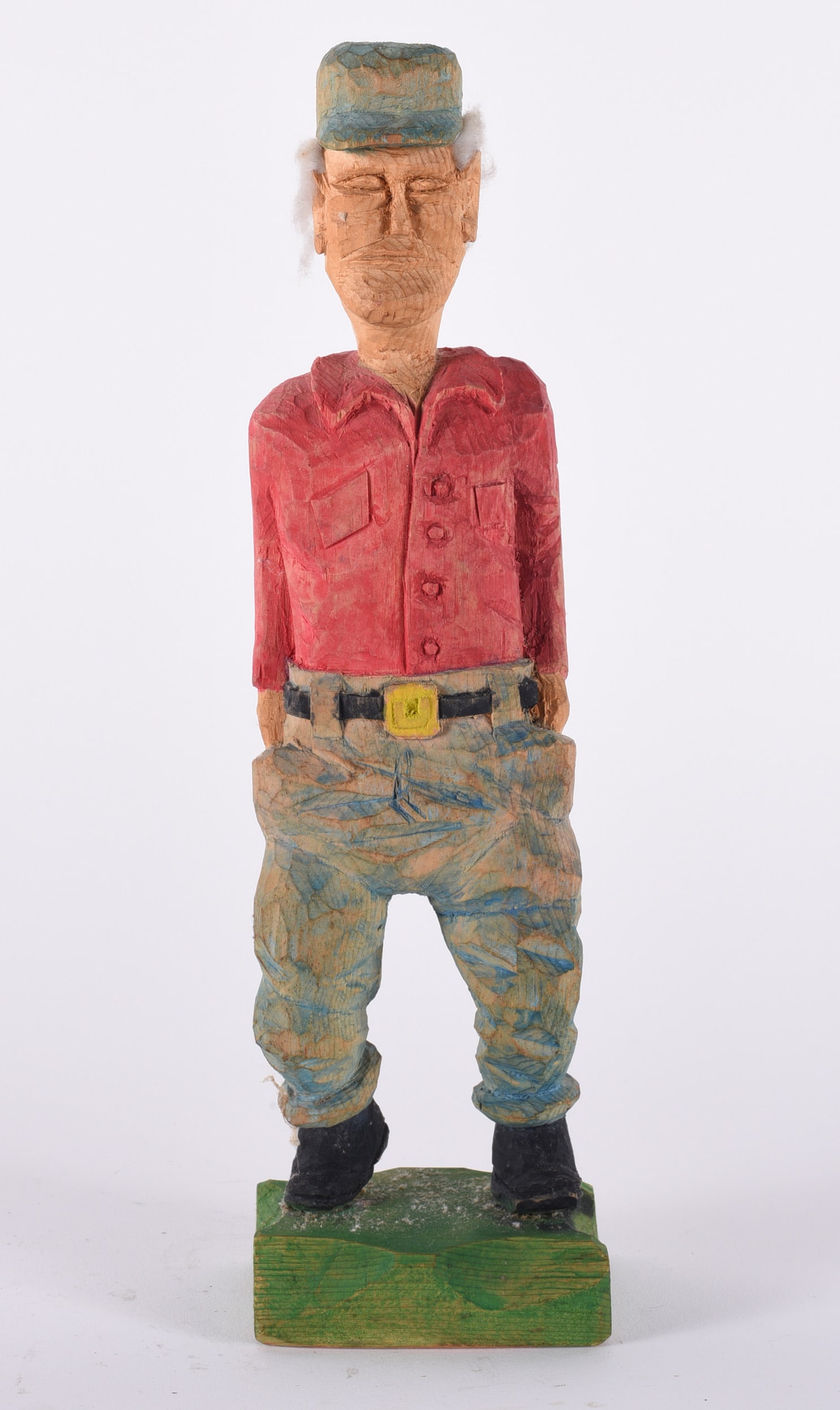 M. Hodges Carved Figure (1 of 3)