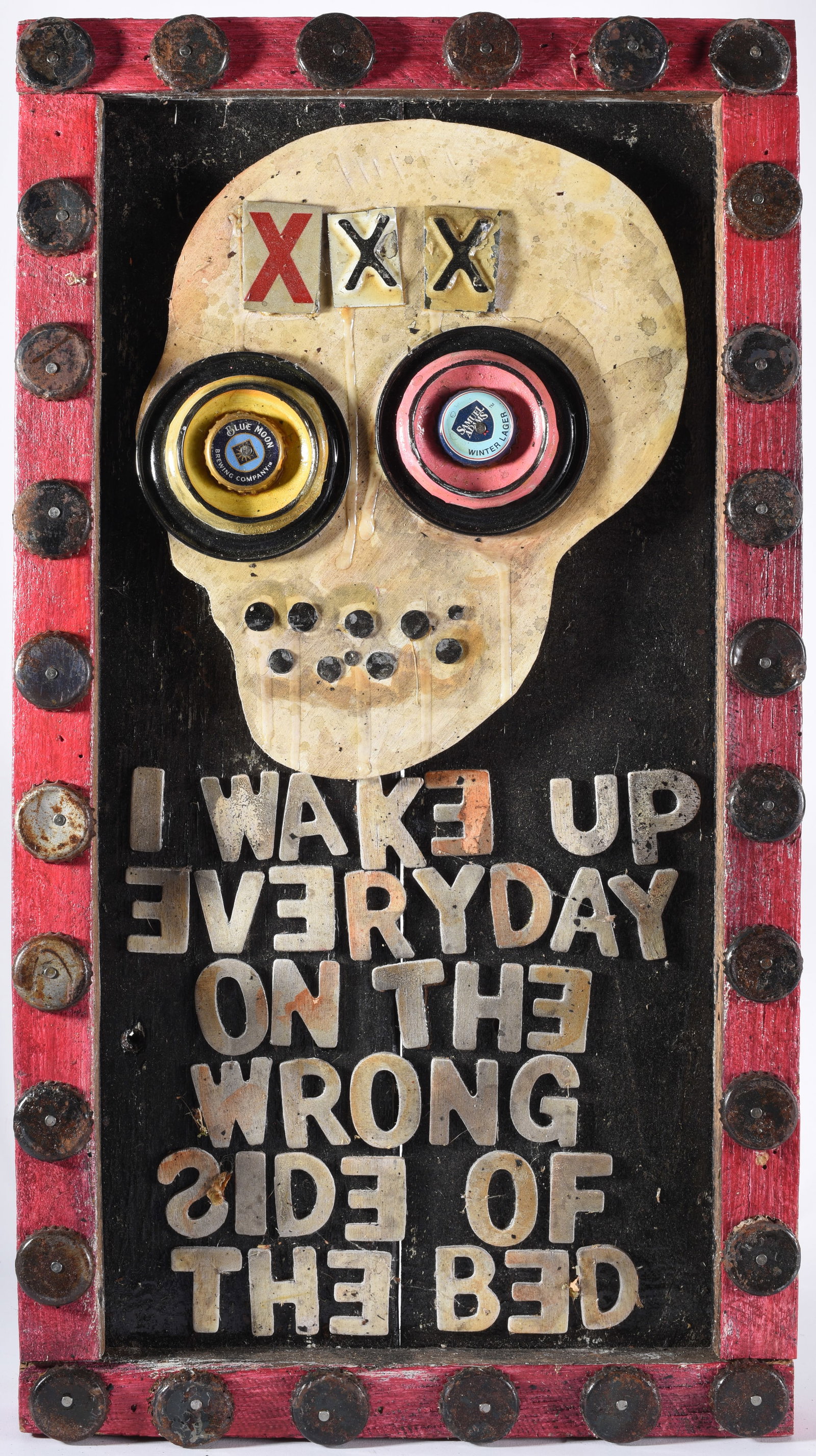 Eric Cunningham Painted Assemblage (1 of 3)