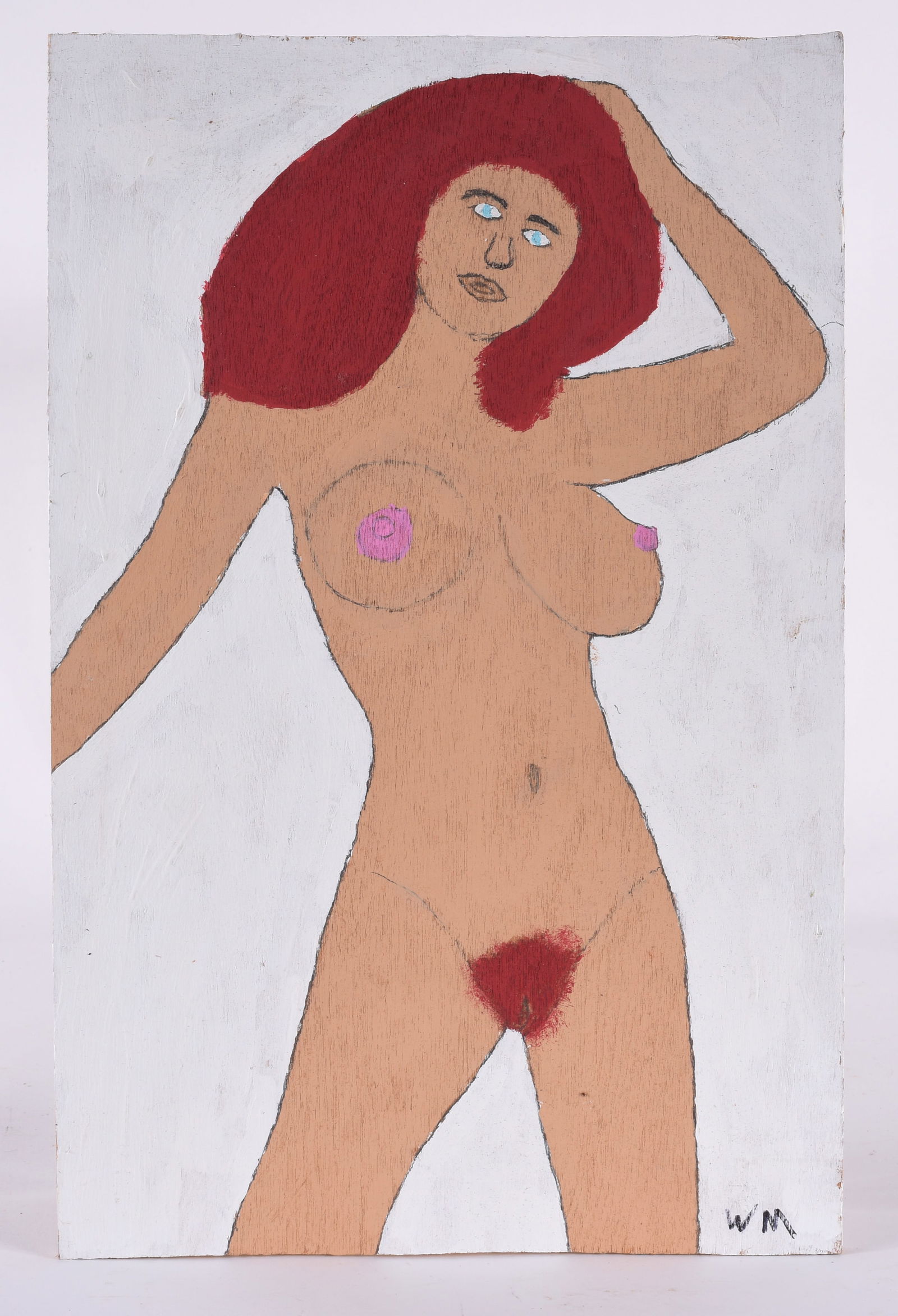 Willie McCord Folk Art Painting (1 of 2)