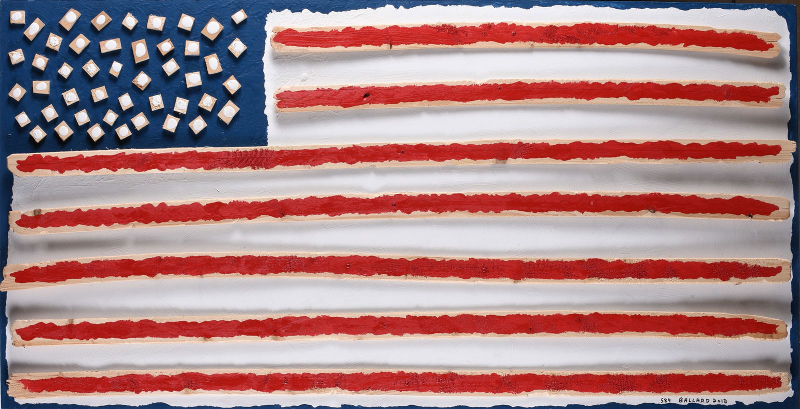 Larry Ballard Folk Art Painting (1 of 3)