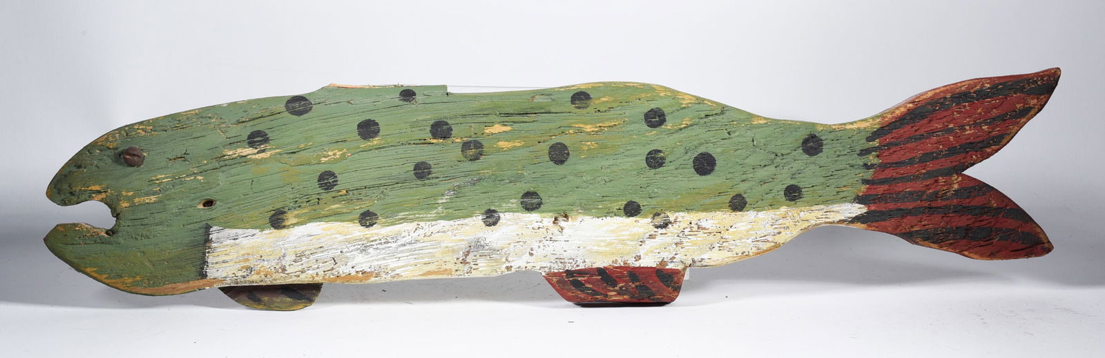 Folk Art Painted Fish Sign (1 of 4)