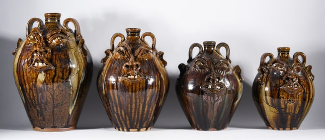 Kim Ellington Graduated Face Jugs