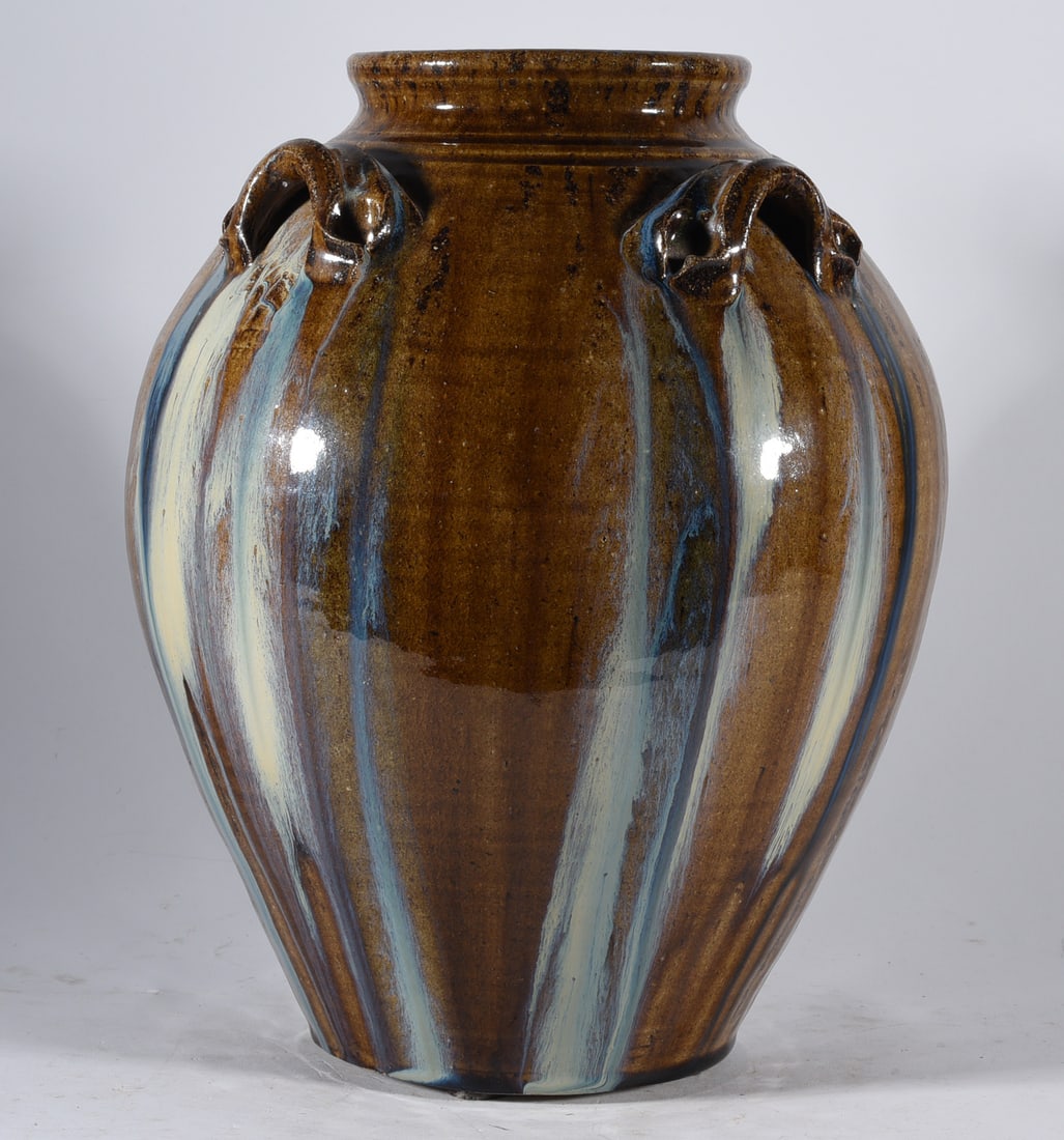 Kim Ellington 4 Handled Jar (1 of 4)