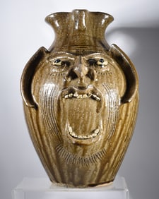 Steve Abee Face Jug Pitcher