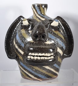 Steve Abee Swirl Face Jug