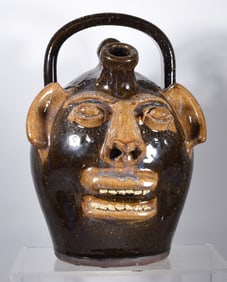 Steve Abee Two Toned Face Jug