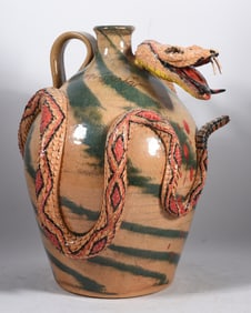 Don Craig Snake Jug