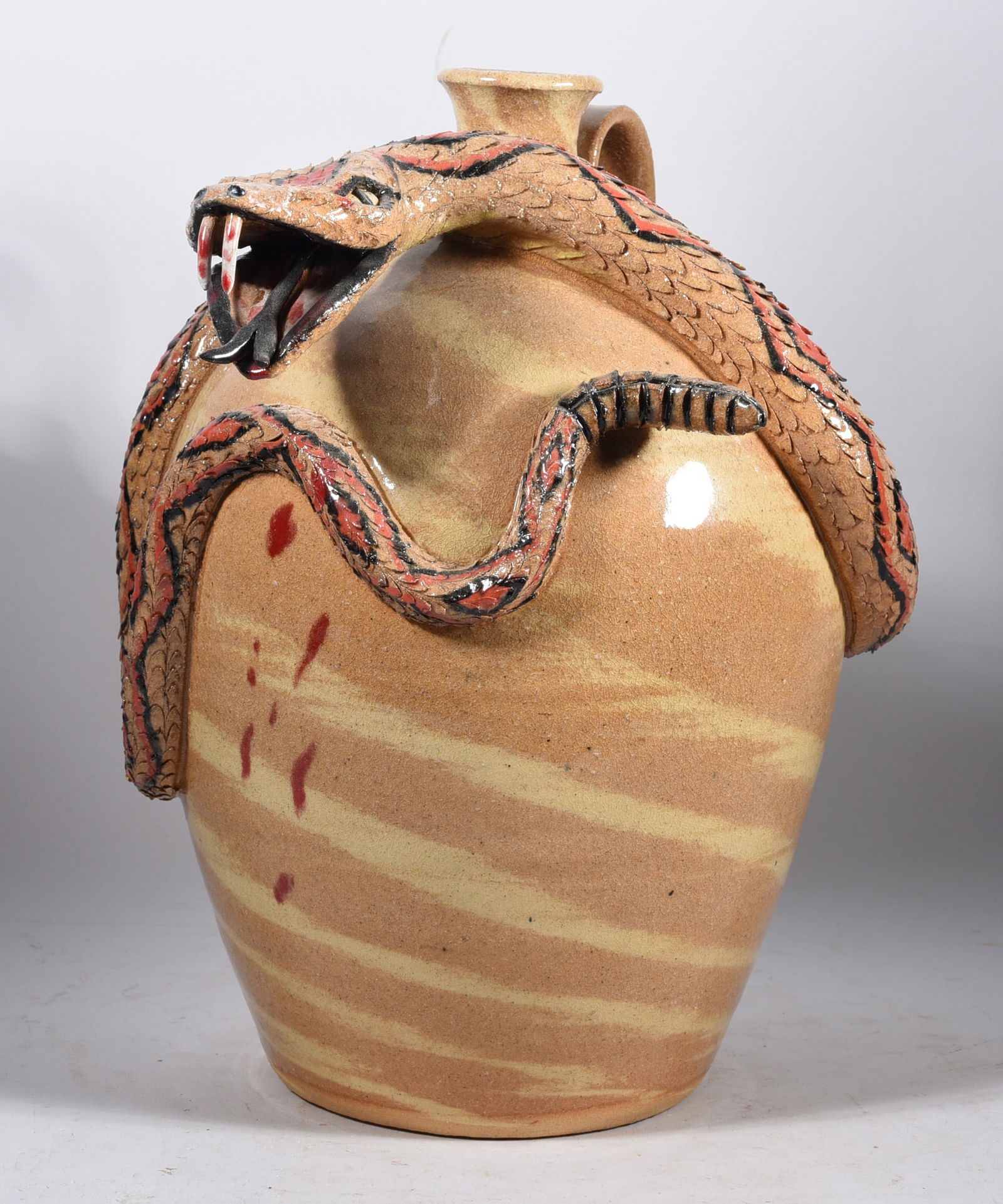 Don Craig Snake Jug (1 of 7)