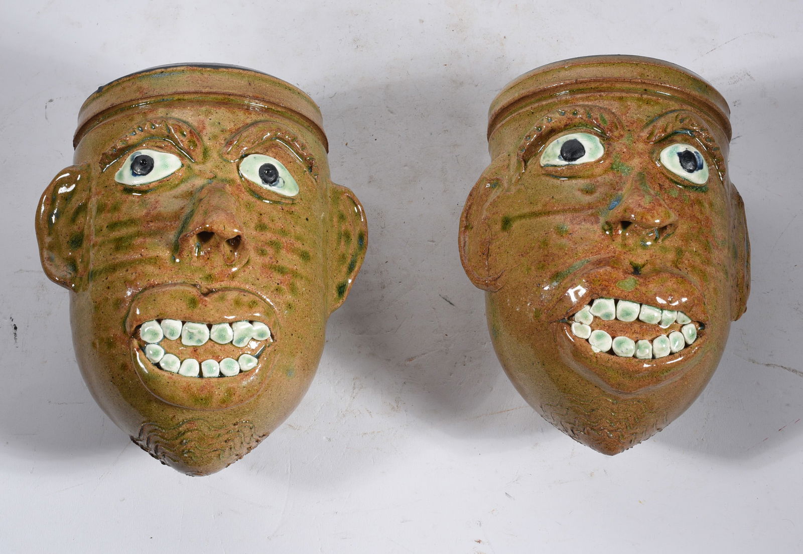 Albert Hodge Face Wall Pockets (1 of 2)