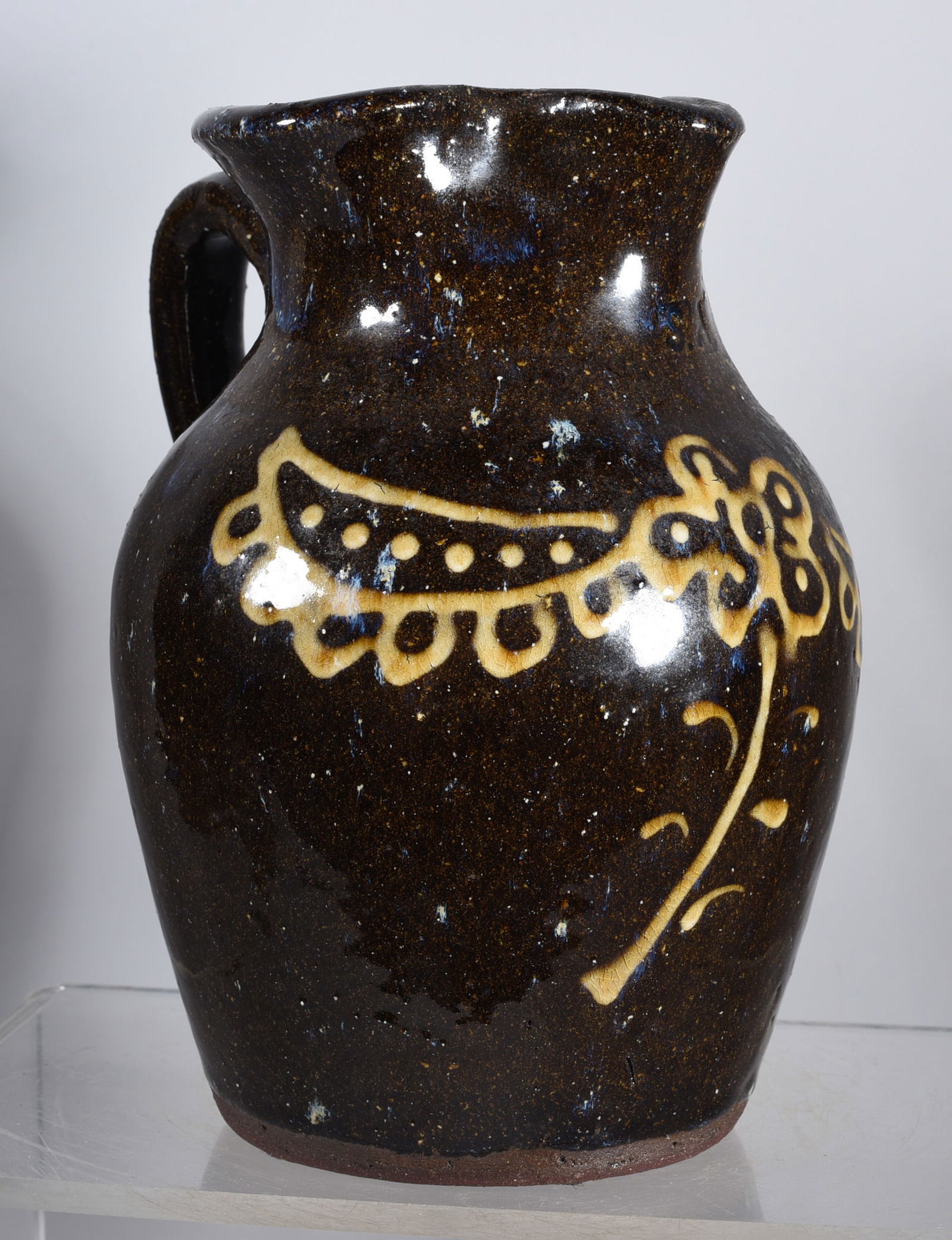Steve Abee Slip Decorated Pitcher (1 of 5)