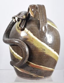 Joe Reinhardt Swirl Snake Jug