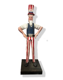 Tino Ferris Carved Uncle Sam