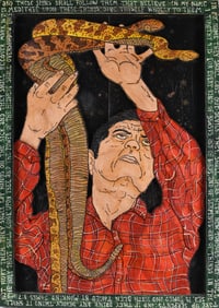 Eric Cunningham Folk Art Painting