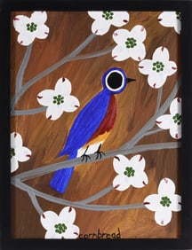 Cornbread Folk Art Painting