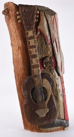 Edwin Jeffery Jr. Folk Art Wood Carving