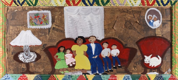 Theresa Gloster Folk Painting