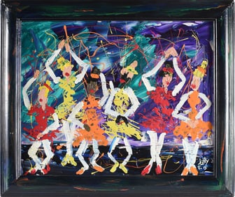 Frank Lilly Folk Painting