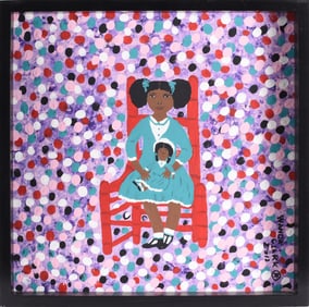 Wanda Clark Folk Painting
