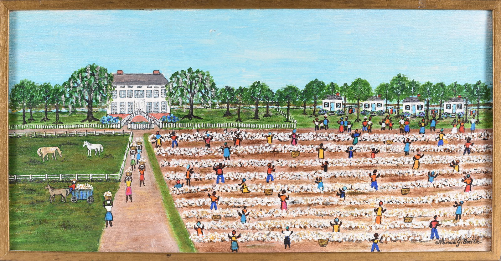 Norma G Smith Folk Painting (1 of 5)