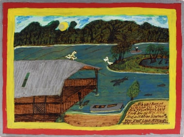 Johnnie F Simmons Woodburning