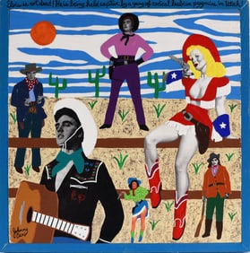 Johnny Ace Folk Painting