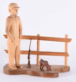 Sam Brown Wood Carving