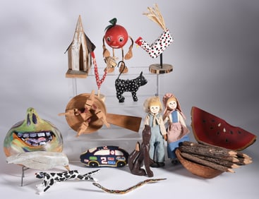 Fun Folk Art Grouping