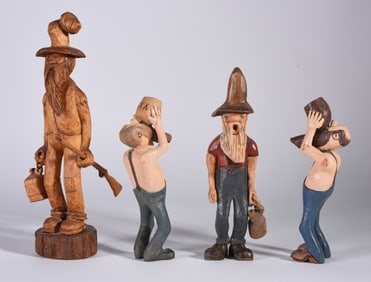 Wood Carvings by mixed artists