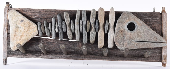 Folk Art Stone Sculpture