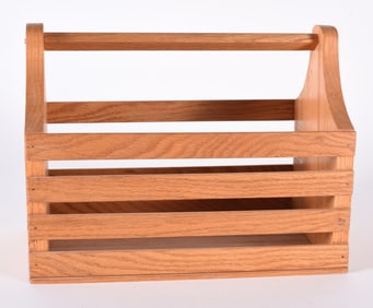 Hand Made Wooden Basket