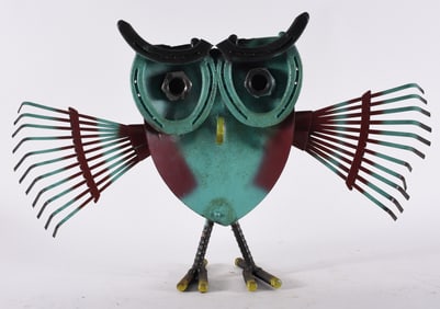 Folk Art Welded Environmental Art