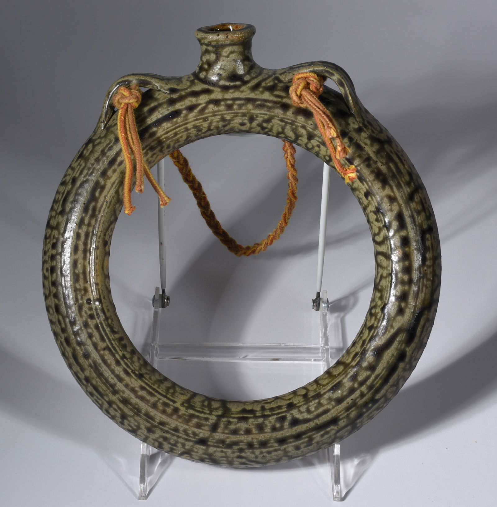 Sid Luck Pottery Ring Jug (1 of 2)