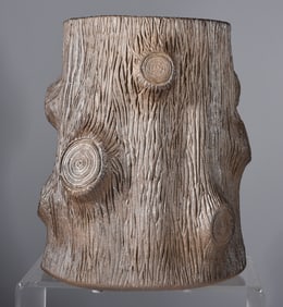 Ben North Pottery Tree Stump