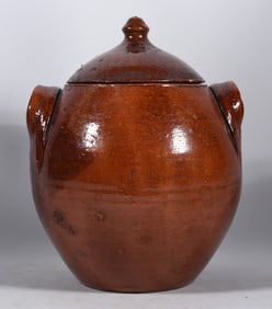 Jugtown Sugar Jar ca. 1930
