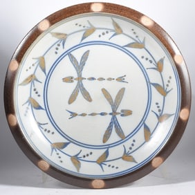 Matt Jones Slip Decorated Plate