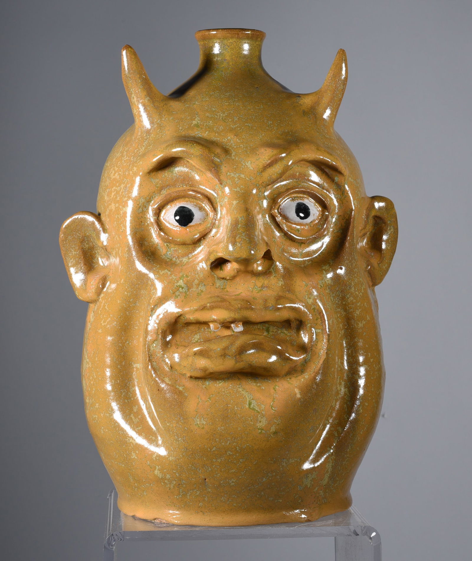 Marvin Bailey Devil Face Jug (1 of 5)