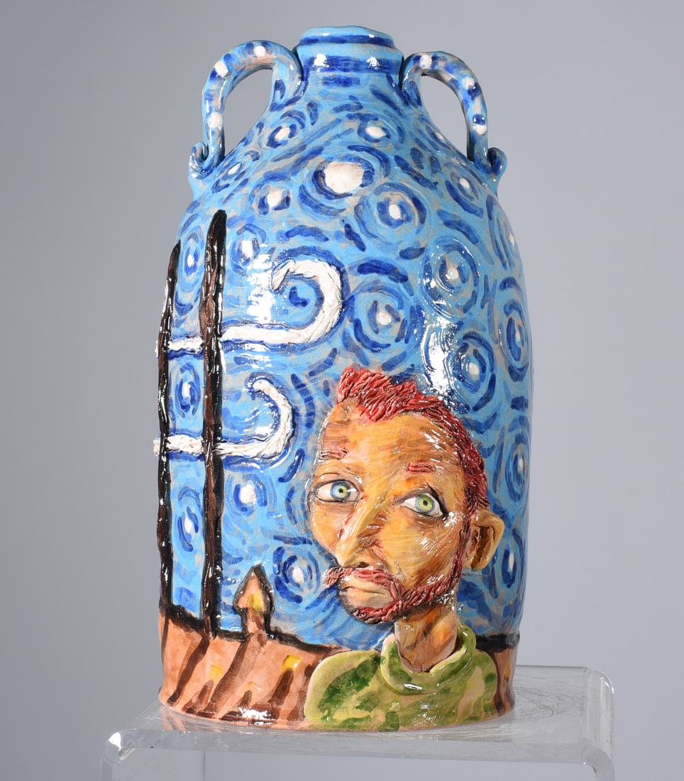 Stacy Lambert Van Gogh Face Jug (1 of 5)