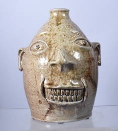 Stacy Lambert Face Jug 7"